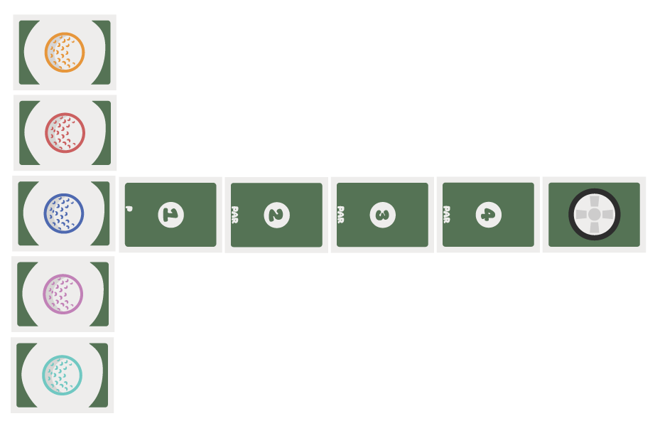 Esquema de preparación del juego